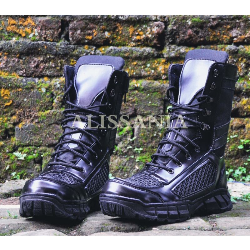 SEPATU SAFETY PDL PRIA TACTICAL UJUNG BESI TNI/POLRI/SECURITY