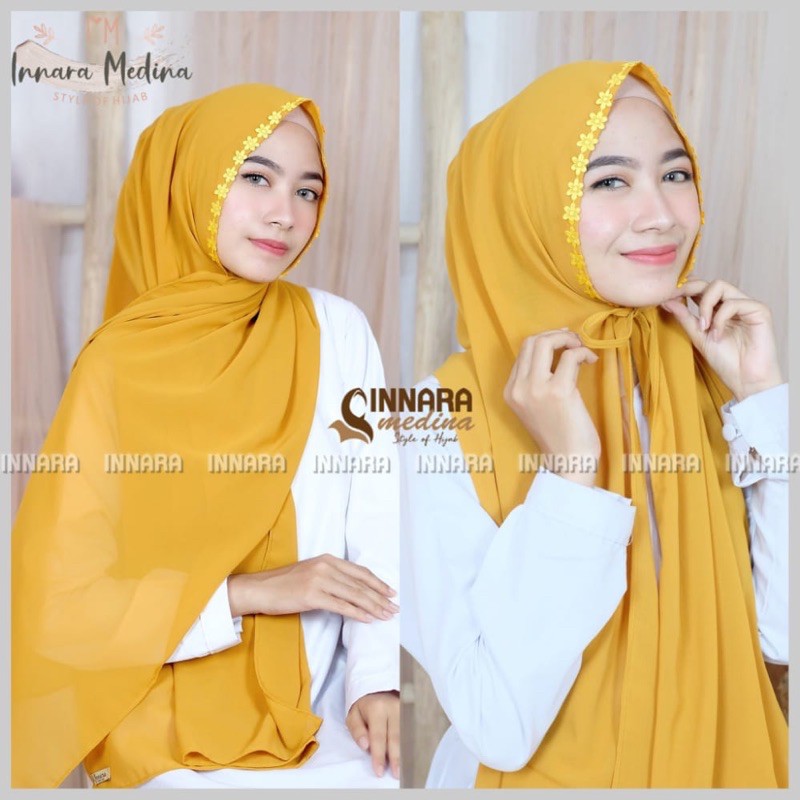 INNARA MEDINA | Pasmina FLOWSY TALI cerutybabydoll