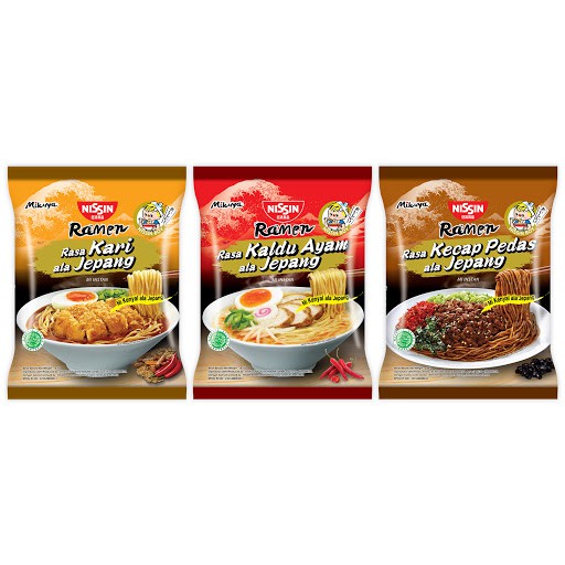 Jual Nissin Ramen Nissin Nissin Ramen All Variant Nissin Ramen Kari Shopee Indonesia 2461