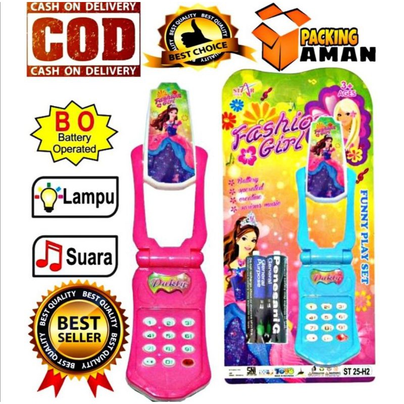 PROMO MAINAN HANDPHONE LIPAT LAMPU DAN SUARA