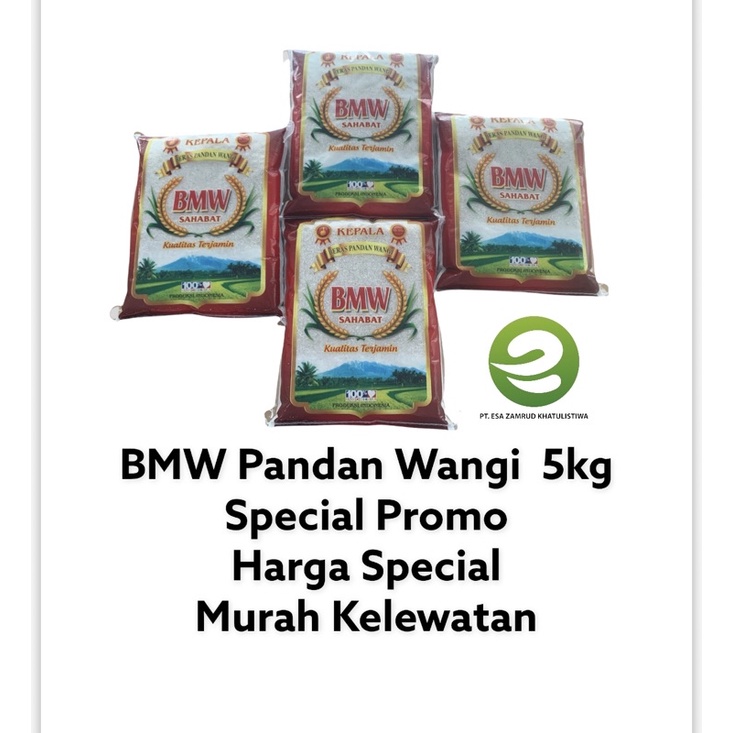 

Beras BMW Pandan Wangi 5kg Promo Isi 1 pax