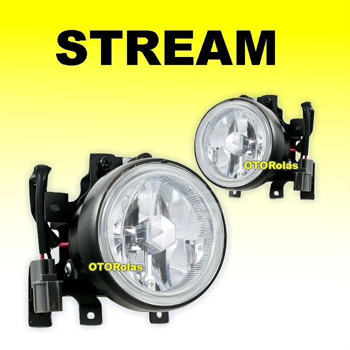 FOG LAMP HONDA STREAM 2.0 2004 2007 2005 2006 LAMPU KABUT BUMPER BEMPER DEPAN FOGLAMP