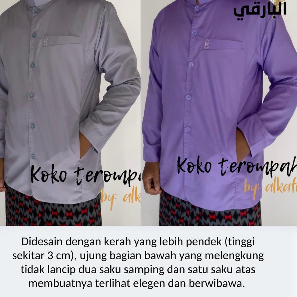 Recomended.. Koko Terompah Polos Al Kahfi Alkahfi Koko Haibah Semi Jaz