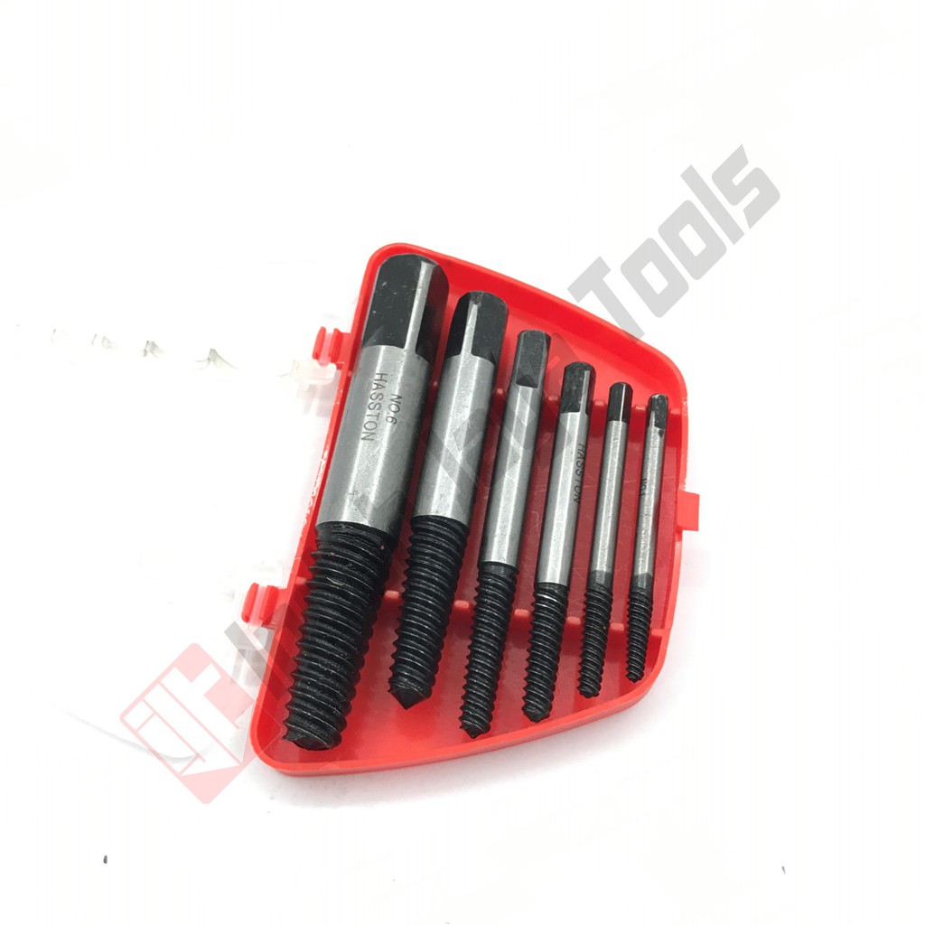 HASSTON PROHEX Tap Balik 6 Pcs - Screw Extractor Hand Tap