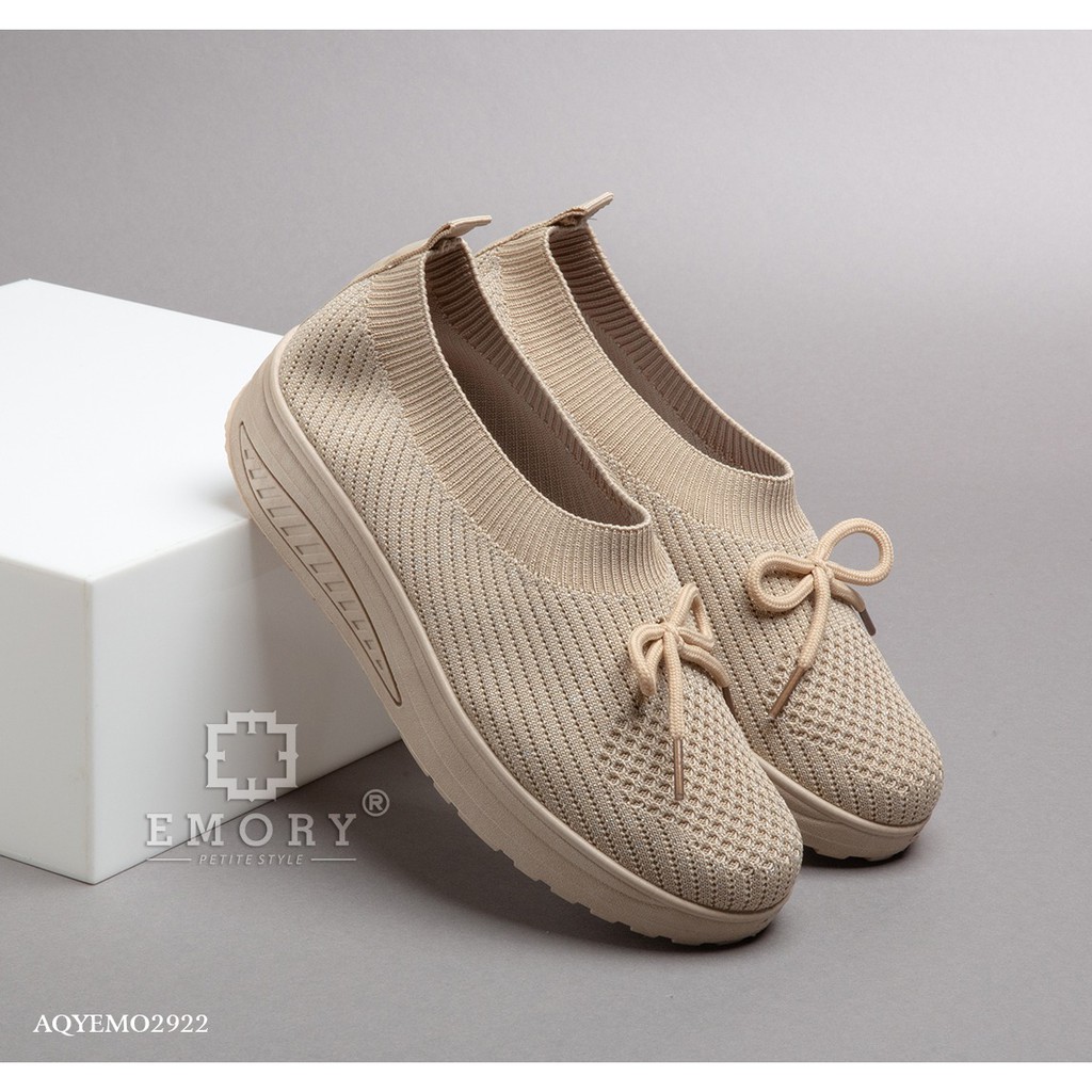 LINKSBANDUNG - EMORY Flexknit Sneakers AQYEMO2922 Sepatu Rajut Tanpa Tali Wanita Original