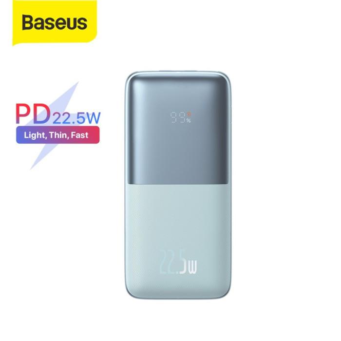 Baseus Powerbank Bipow Pro 10.000 mAh 22.5W - Quick Charging 3.0 USB Type C PD - Garansi Resmi 6 Bulan