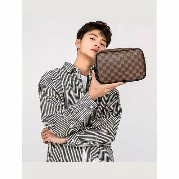 Leather Clutch Bag for Men / Hand Bag Kulit Pria G110