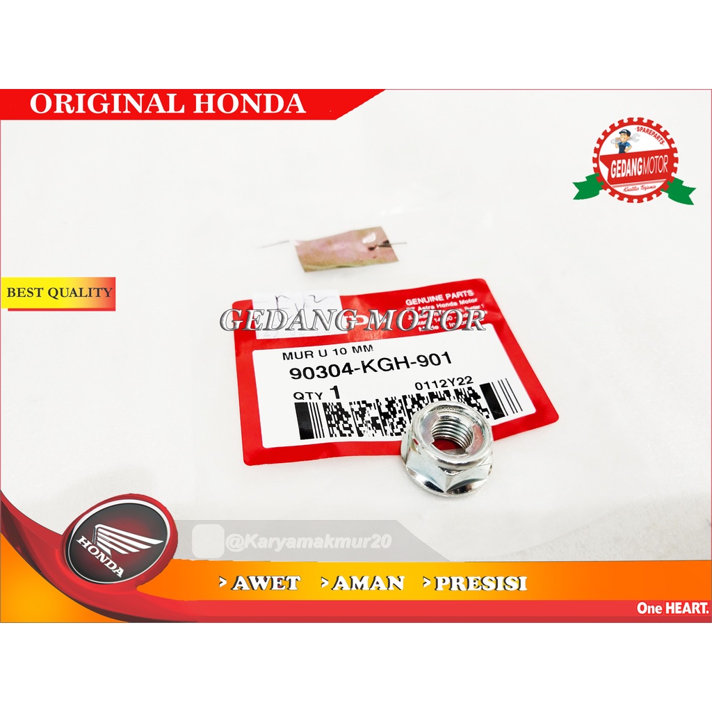 MUR BAUT NAP GEAR GIR BELAKANG CBR150R CRF150 GL MAX CS1CB150 ORI AHM