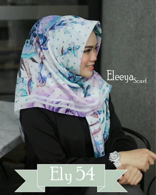 HIJAB SEGIEMPAY MOTIF ELY 54  II Eleeya Scarf