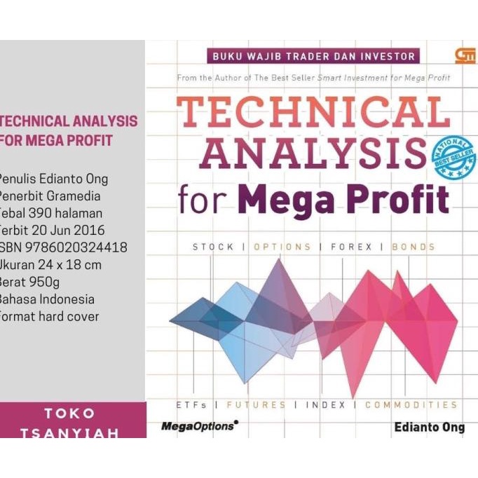 

Buku Investasi Technical Analysis for Mega Profit Edianto Ong