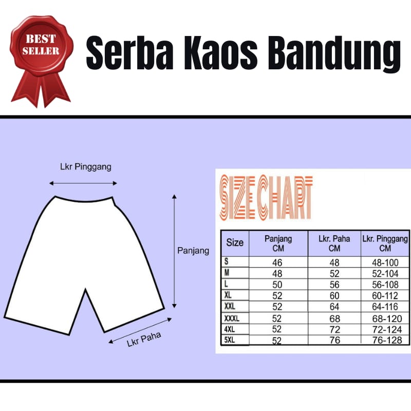 Jersey Badminton Celana Kolor Pendek Bawahan Olahraga Tim Team Badminton Bulutangkis Bulu Tangkis Pria Wanita Cewe Cowo Terbaru Nyaman size S M L XL XXL 3XL 4XL 5XL JUMBO BIG SIZE  BESAR-1