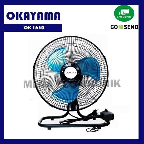 Okayama OK-1630 Kipas Angin Tornado Besi 16 Inch