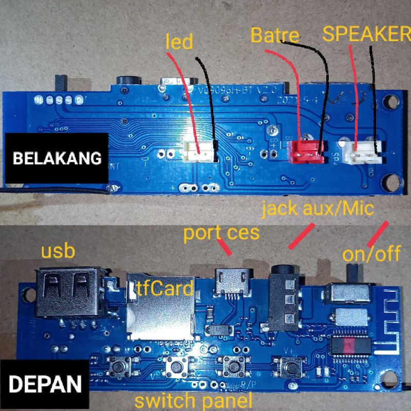 harga modul mp3 bluetooth karaoke