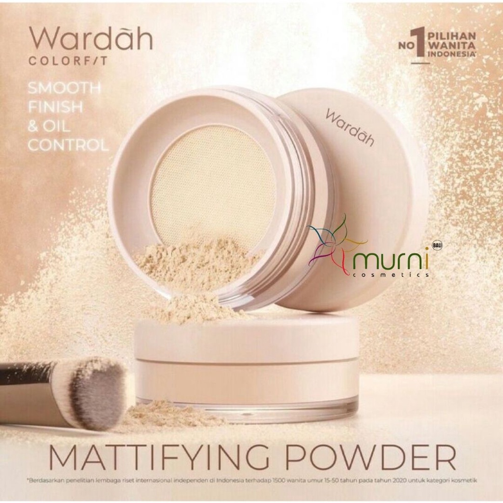 WARDAH COLORFIT MATTIFYING POWDER UV A/B PROTECTION