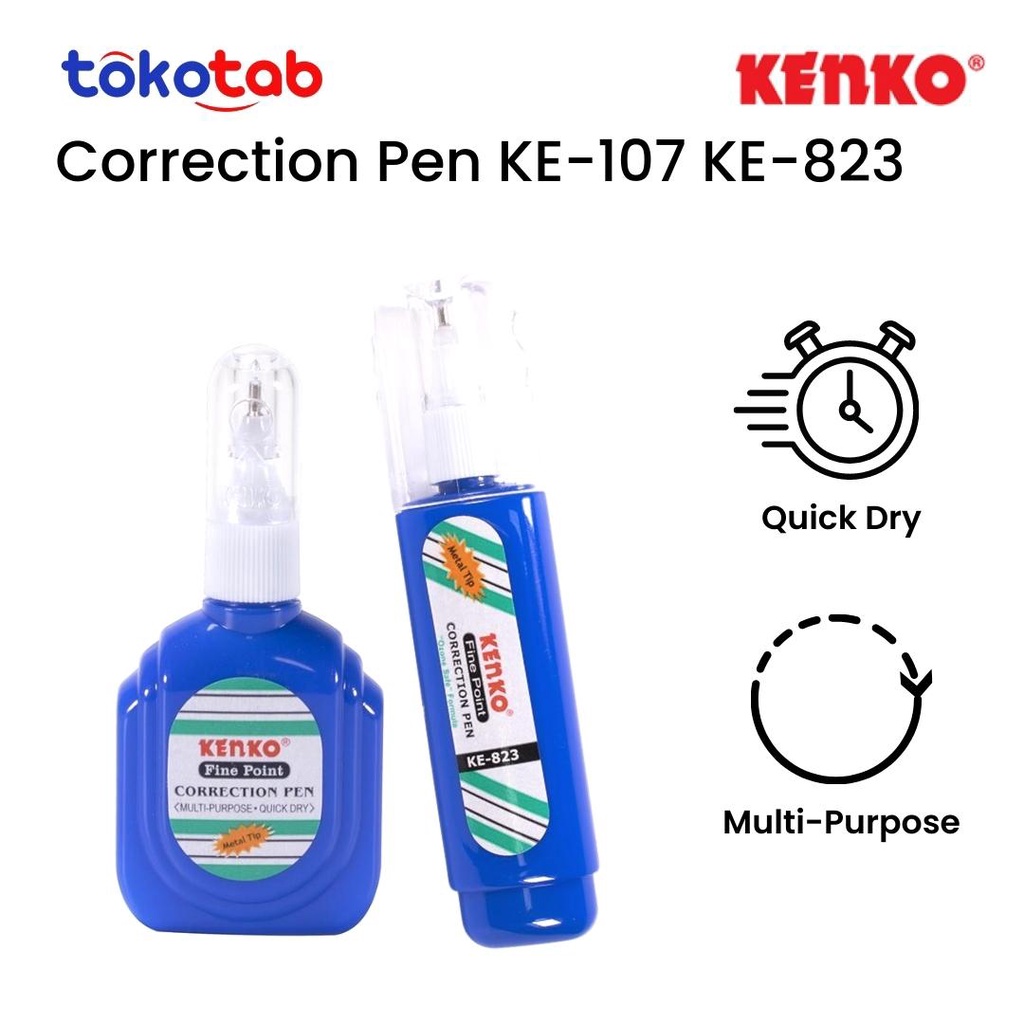 

Tokotab - Correction Tip Ex KENKO KE-107 KE-823 KE-01