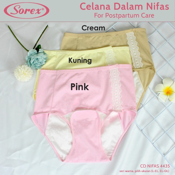 CELANA DALAM NIFAS 4435 Postparfum Care size L EL QL cd ibu pasca melahirkan setelah operasi sesar CD HAMIL