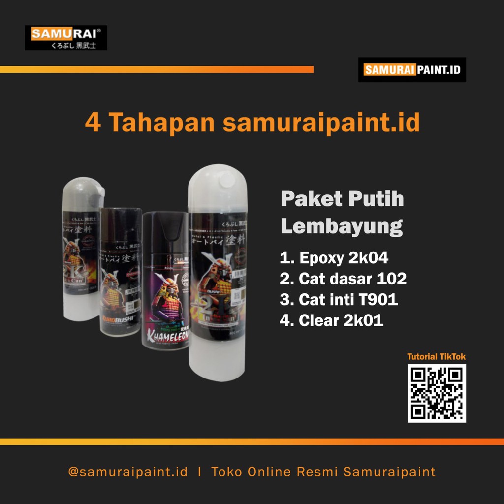 Paket Putih lembayung, Samuraipaint