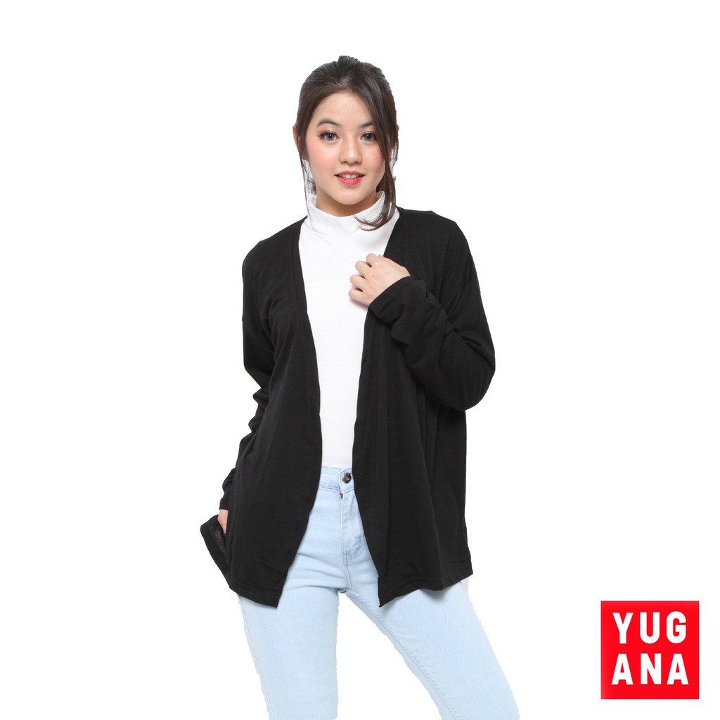 BL - CRSPX Cardigan Oversize Wanita Polos-1