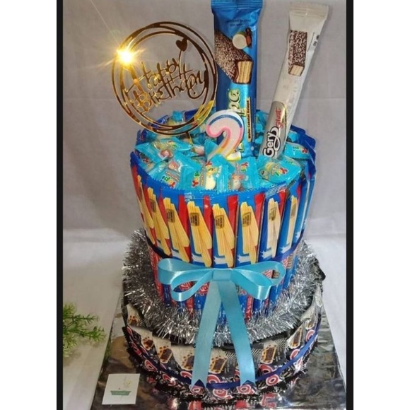 Jual kue tart kekinian/Snack tart/Snack model tart/Snack ulang tahun