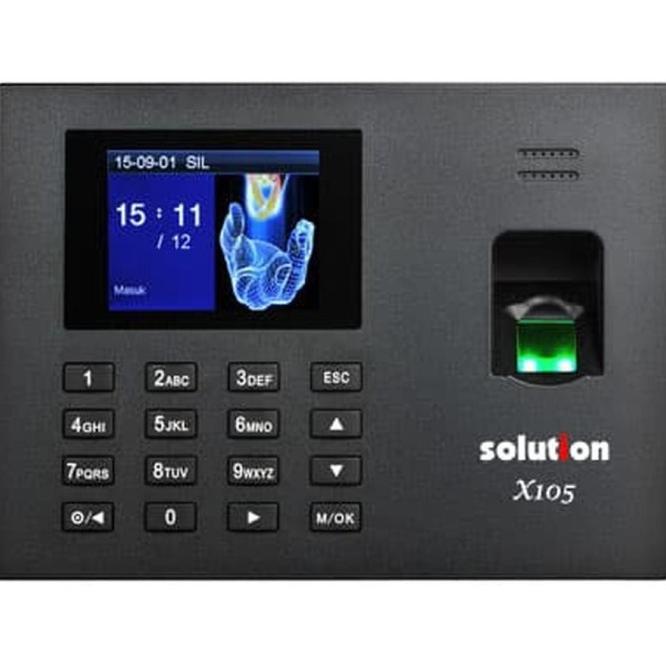 Perlengkapan Kantor Mesin Absensi Finger Print Sidik Jari Solution