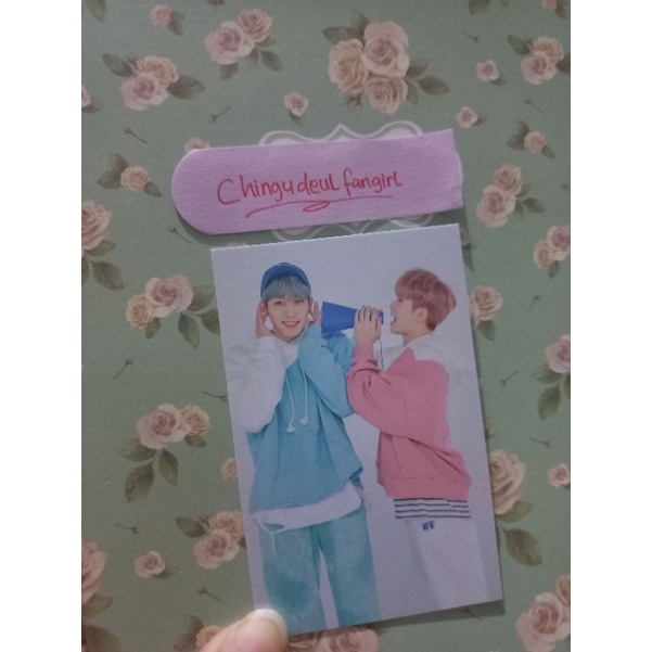 tradingcard tc wonwoo woozi caratland 2020