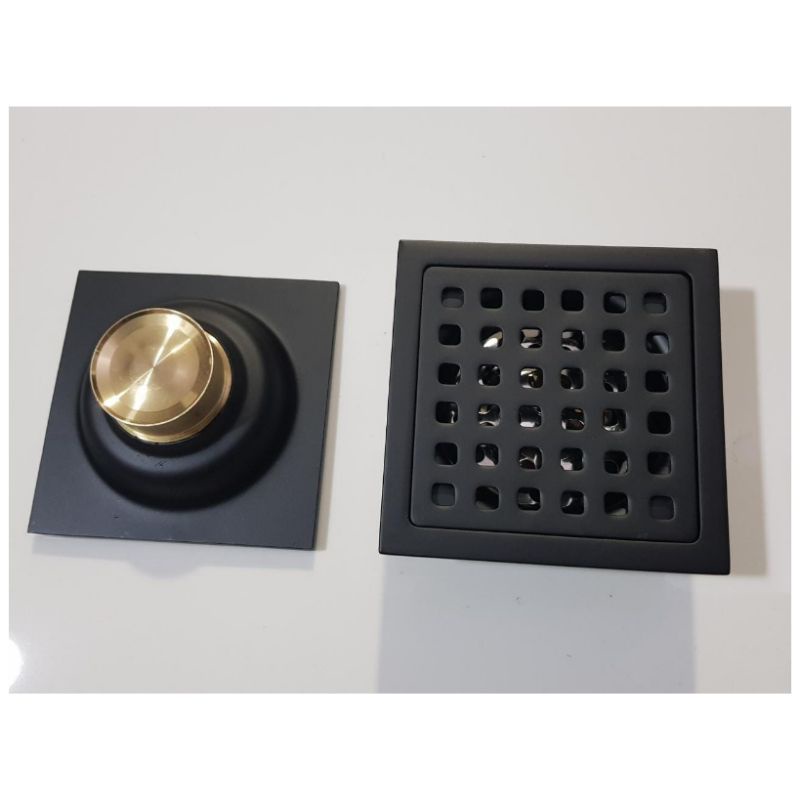 floor drain stenlies hitam/saringan kamar mandi/saringan lantai