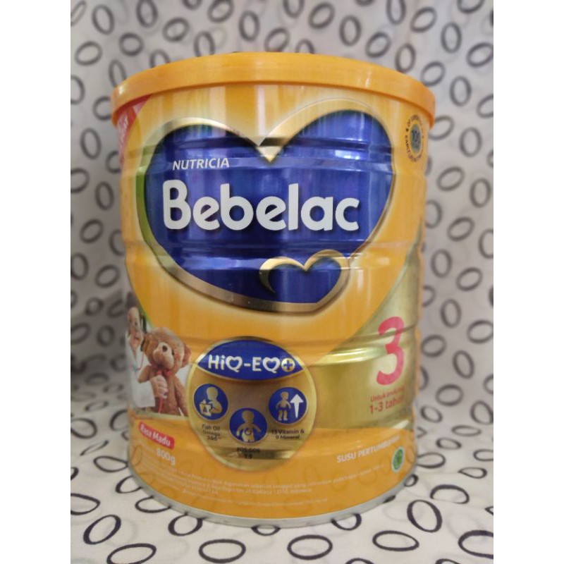 

BEBELAC 3 (1-3thn) 800G (kaleng)