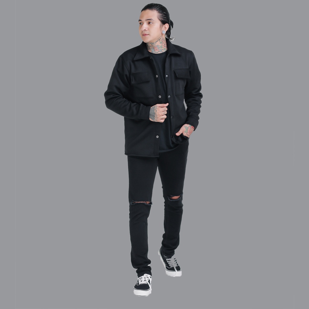 SHACKET JACKET PLEECE / JAKET PRIA ORIGINAL INSTINCT