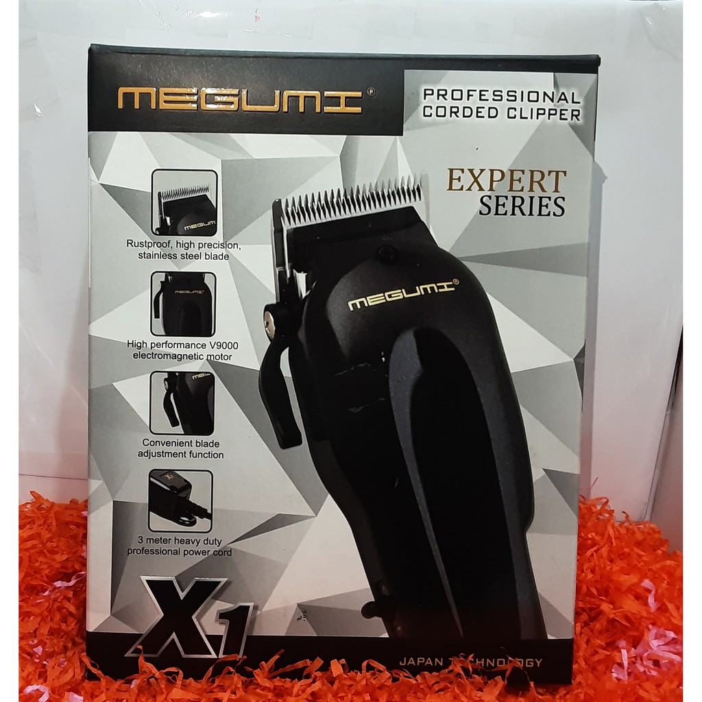 Megumi Professional Corded Clipper Expert Series X1 Japan Technology