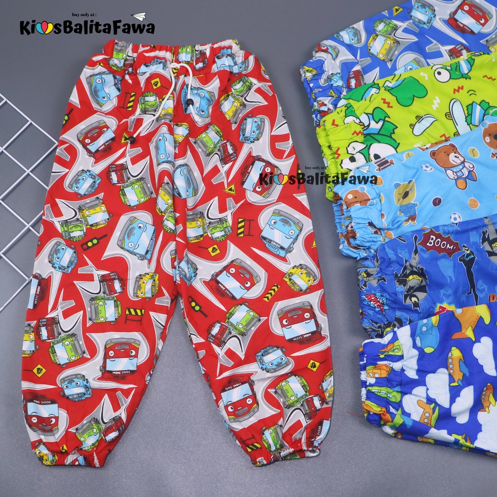 (Anak Laki) Jogger KARAKTER Uk 1-12 Tahun / Joger Pants Celana Panjang Anak  Laki Cowok Grosir