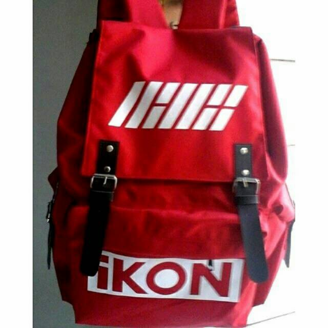 Tas ikon ikonic kpop multi ransel korean pop backpack