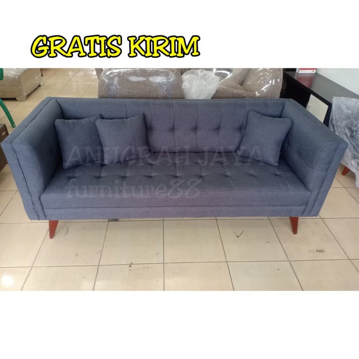 Sofa italy 3 Dudukan / Sofa 3 Seater / Sofa Minimalis / Sofa Retro / Sofa Tamu / Sofa Mewah / Sofa M