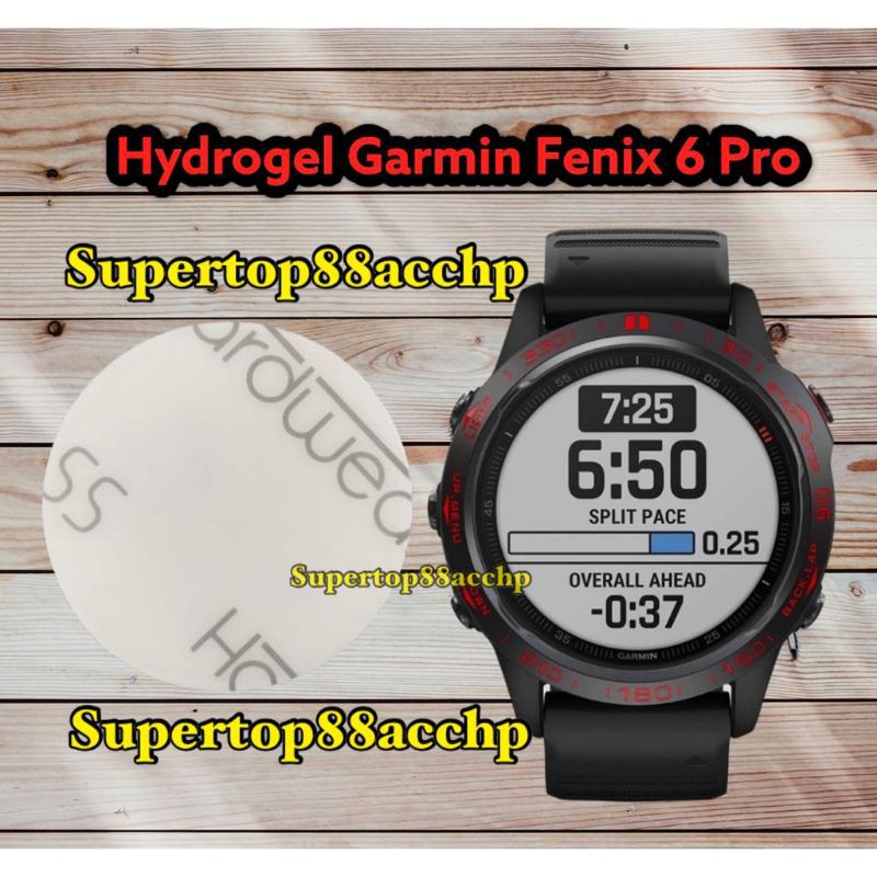 Garmin Watch Fenix 6 Pro Fenix 6S Pro Anti Gores Hydrogel Full Screen Protector