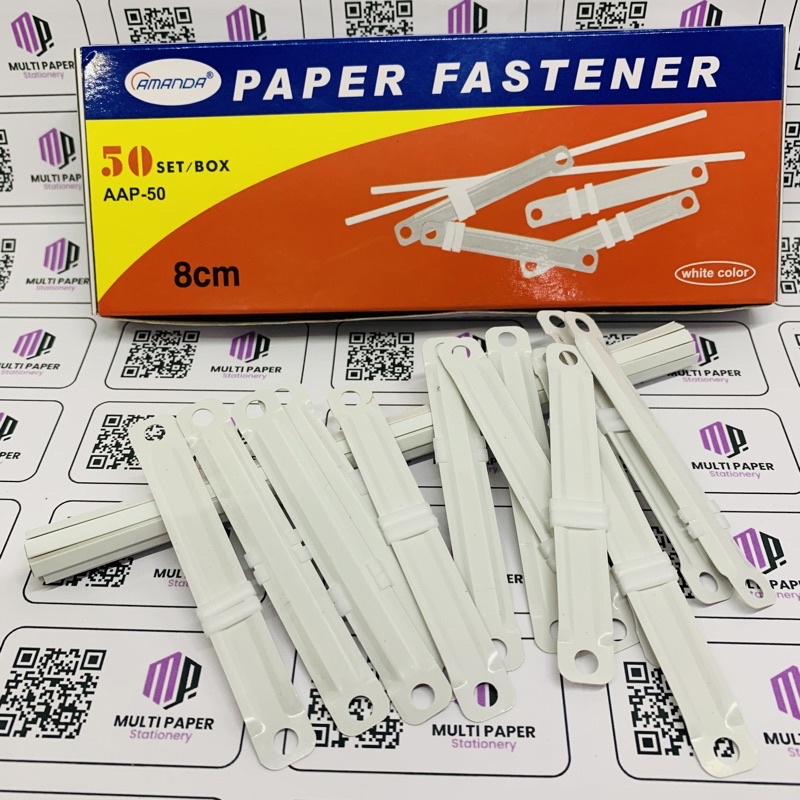 

Paper Fastener Putih isi 50 Set/box