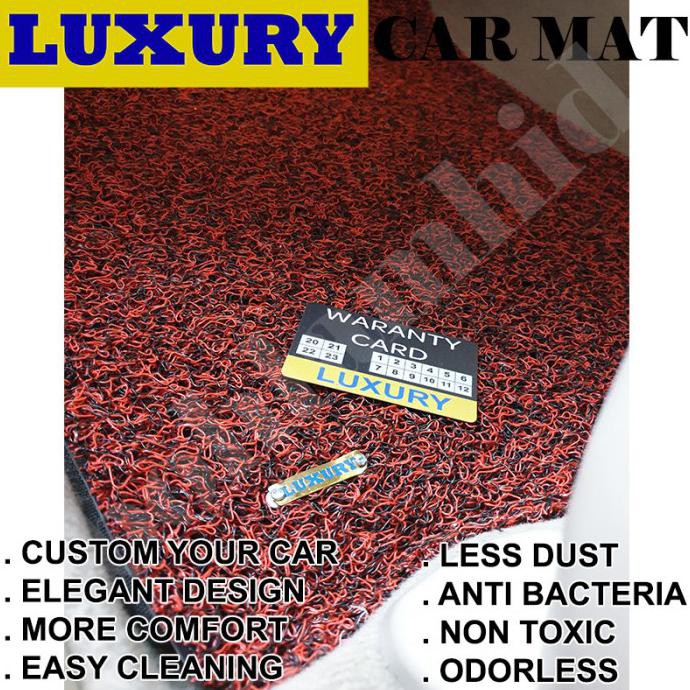 Karpet Koil Mazda 2 Skyactiv 2013-Up 2Baris Luxury Karpet Bihun Custom Bohlamhid Murah