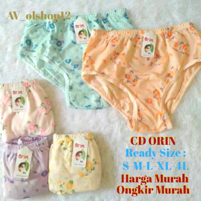 (CD) CELANA DALAM WANITA ORIN TERMURAH