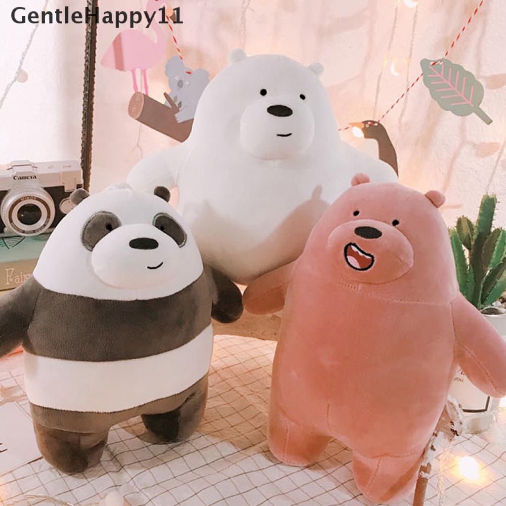 Gentlehappy Boneka We Bare Bears 9 Bahan Plush