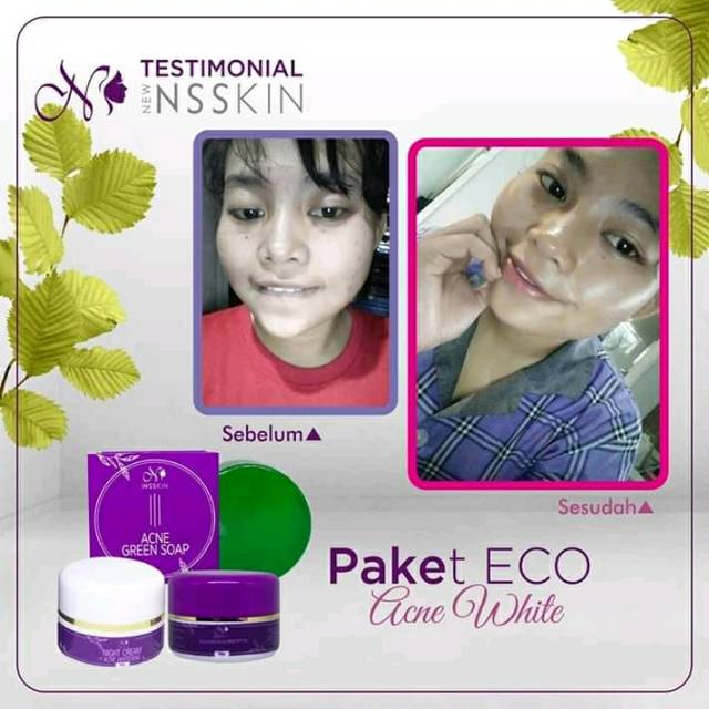 paket ns skincare eco/paket eco ns skincare