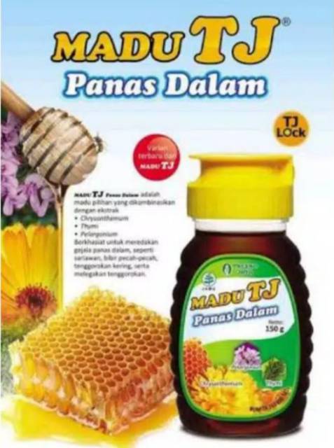 Madu tj panas dalam 150 gram || panas dalam || pelega tenggorokan