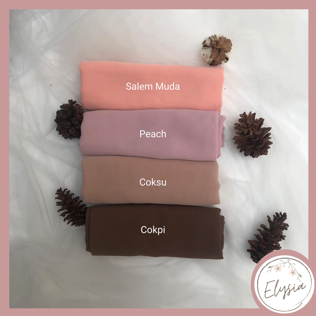 ✨ ELYSIA ✨ PASHMINA CERUTY BABY DOLL/PASMINA CERUTY