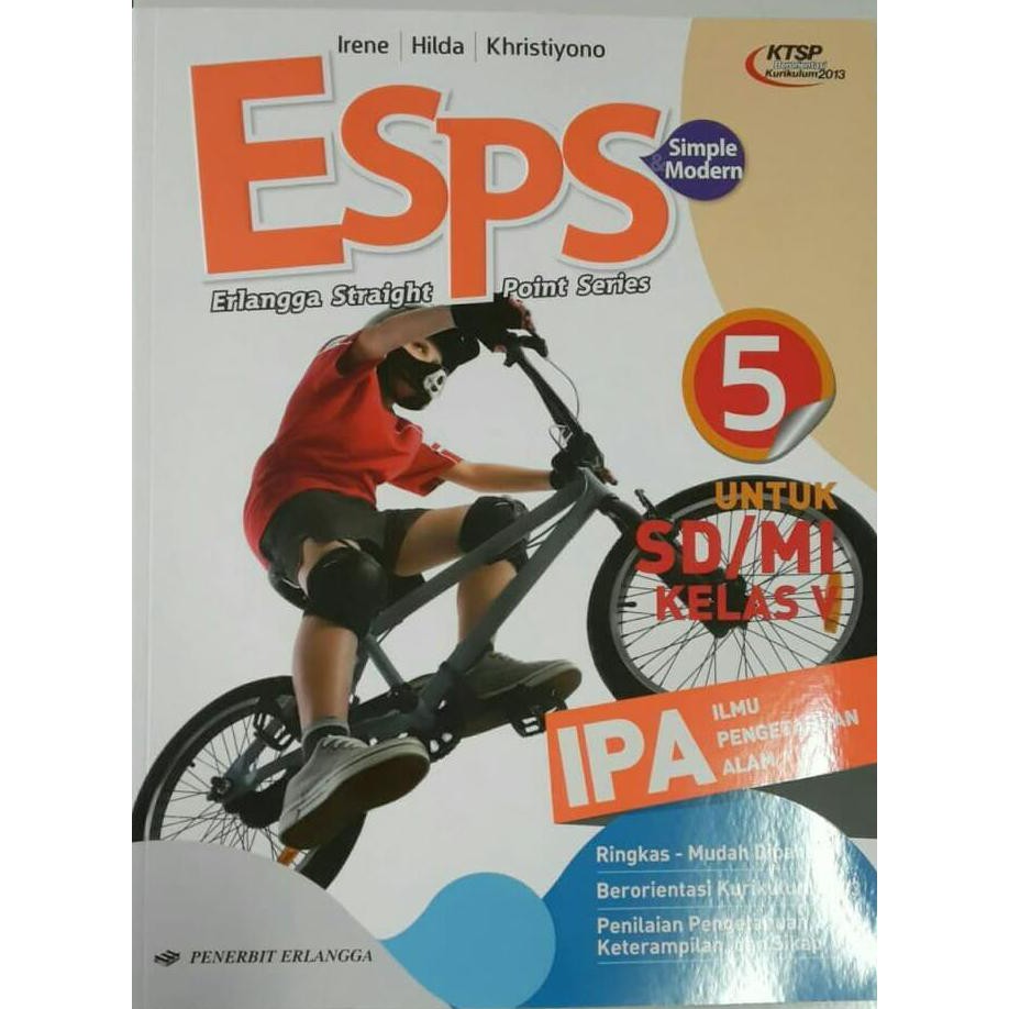 Buku Sekolah - Esps Ipa 5 Untuk Sd/Mi Kelas V ( Ktsp Berorientasi K13 ) Erlangga