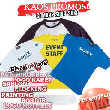 Pabrik Kaos Promosi Custom