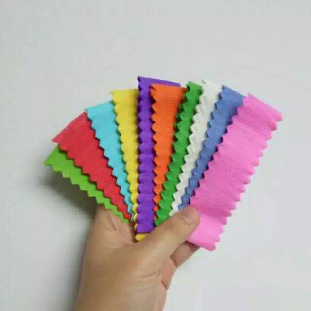 

Crape paper, kertas dekorasi