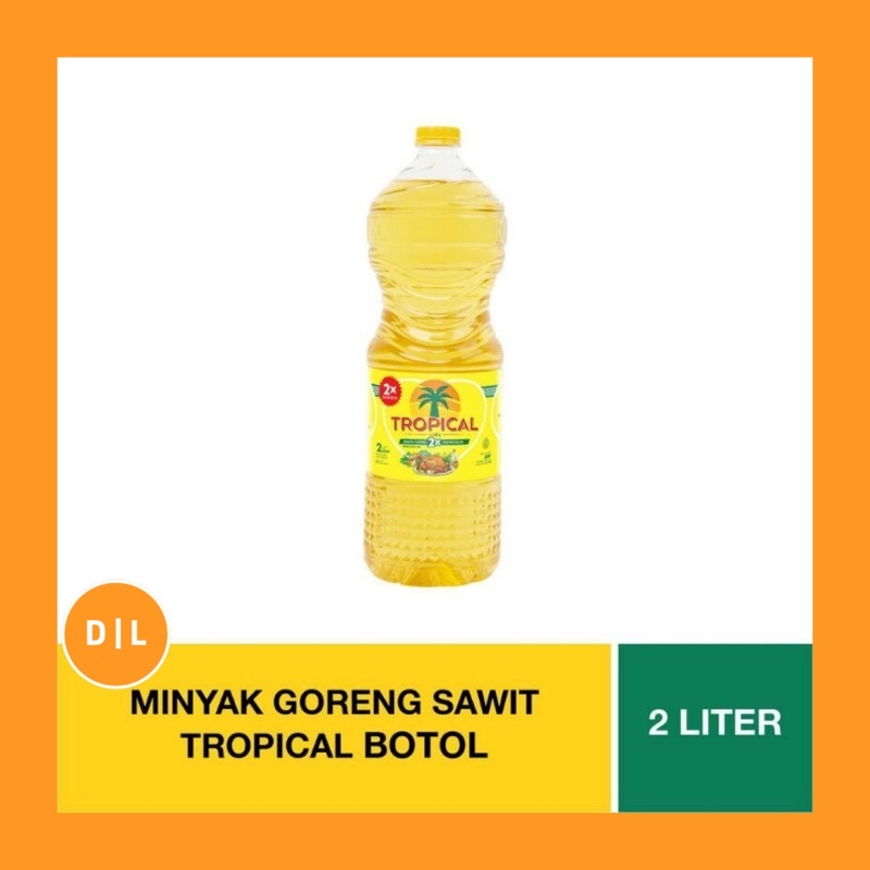 

Minyak Goreng Tropical Botol 2 Liter / 2 ltr