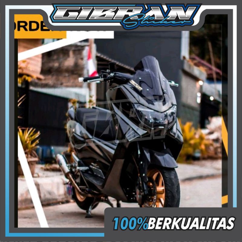 Sticker skotlet hitam metalic chrom mirror metalik krom mengkilap merk maxdecal