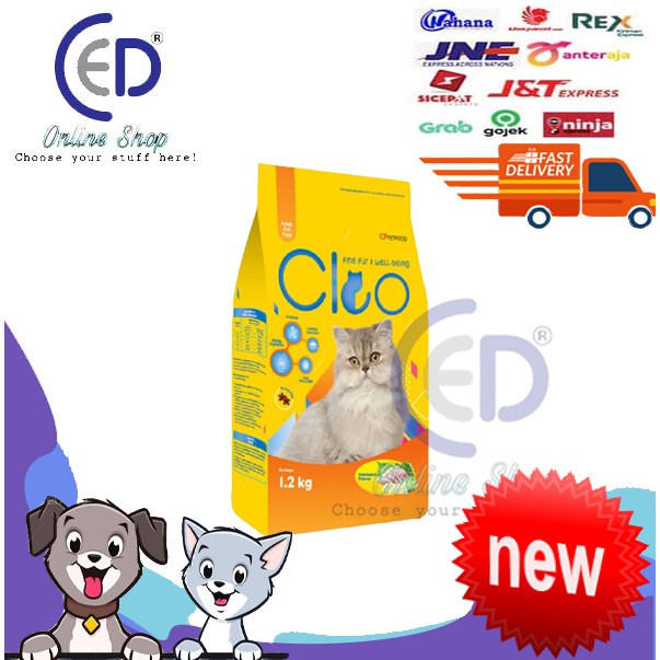 MAKANAN KUCING CLEO ADULT MACKEREL 1.2KG