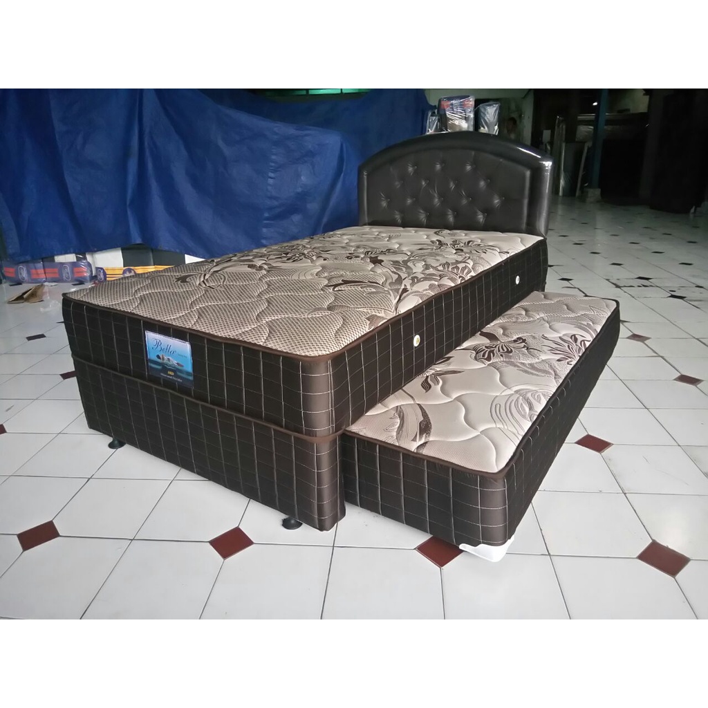 Bella Bed Sorong Springbed Kasur Matras Sorong Super 120x200
