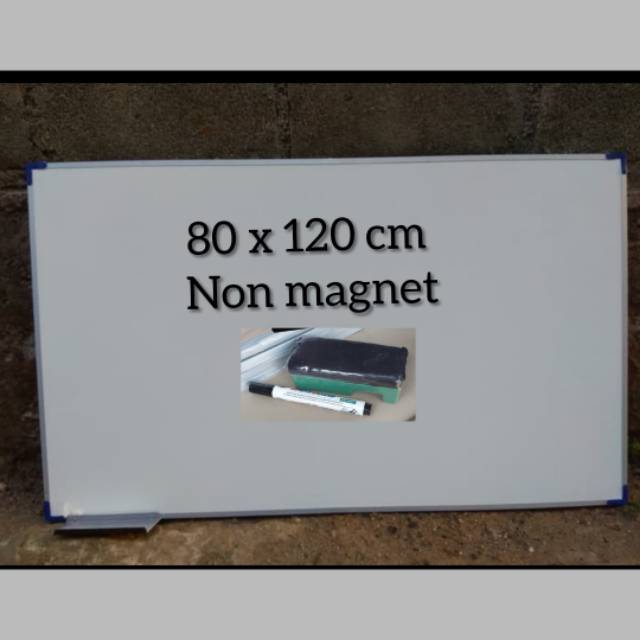 

Papan tulis + Penghapus + spidol 80 x 120