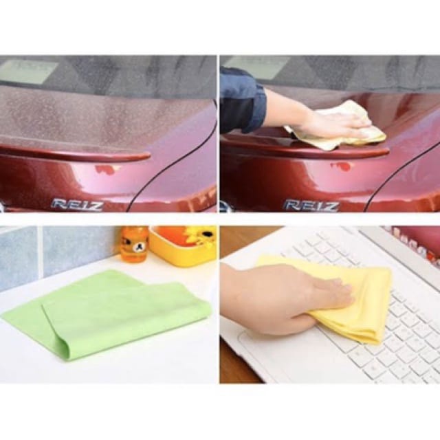 Kanebo Besar 31 x 21cm Lap Kain Alat Cuci Pencuci Mobil Car Pembersih Ruangan Anti Debu Clean Cleaning Cleaner Room Warna Warni Color Colourful Good Great High Quality Kualitas Tinggi Terbaik Terbagus Tebal Bagus Terjamin Grosir Prakarya Malang Jawa Timur