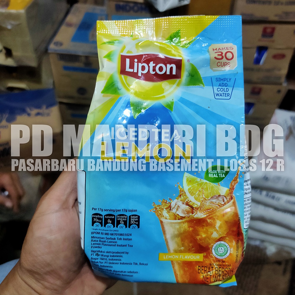 

LIPTON ICED TEA LEMON 30 CUPS 510 GR